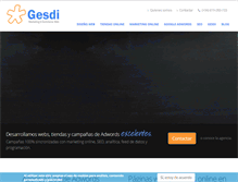 Tablet Screenshot of gesdi.com